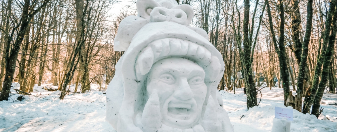Realizaron el Festival Esculturas en Nieve